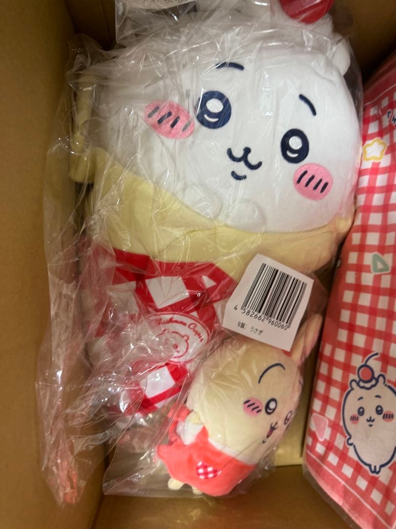 ちいかわ クレープくじ マスコット ぬいぐるみ 6点まとめ売り ちいかわ