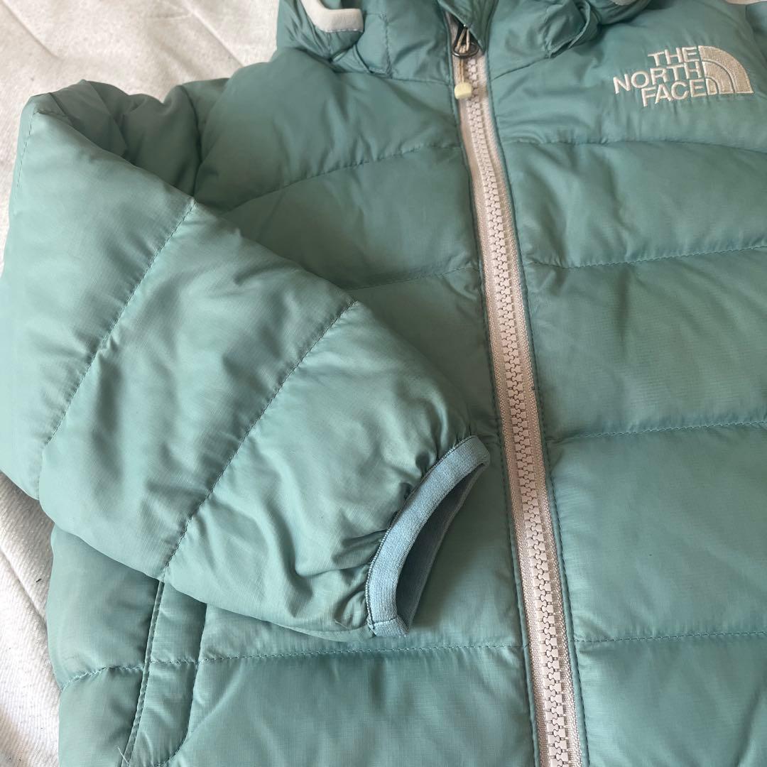 THE NORTH FACE ベビーキッズ　フード付きダウンジャケット　90