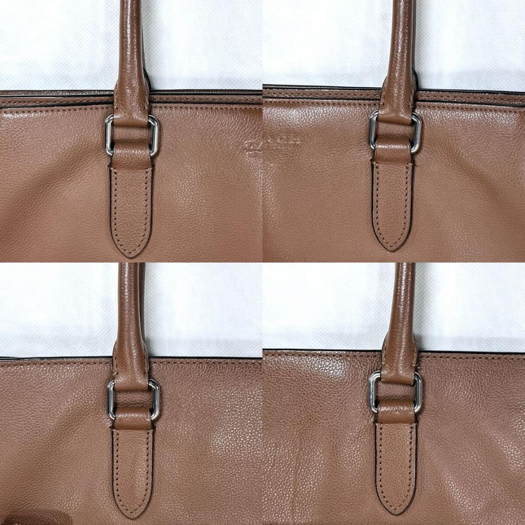 【極美品】コーチ ベケット 2way ビジネスバッグ ショルダー レザー A4可