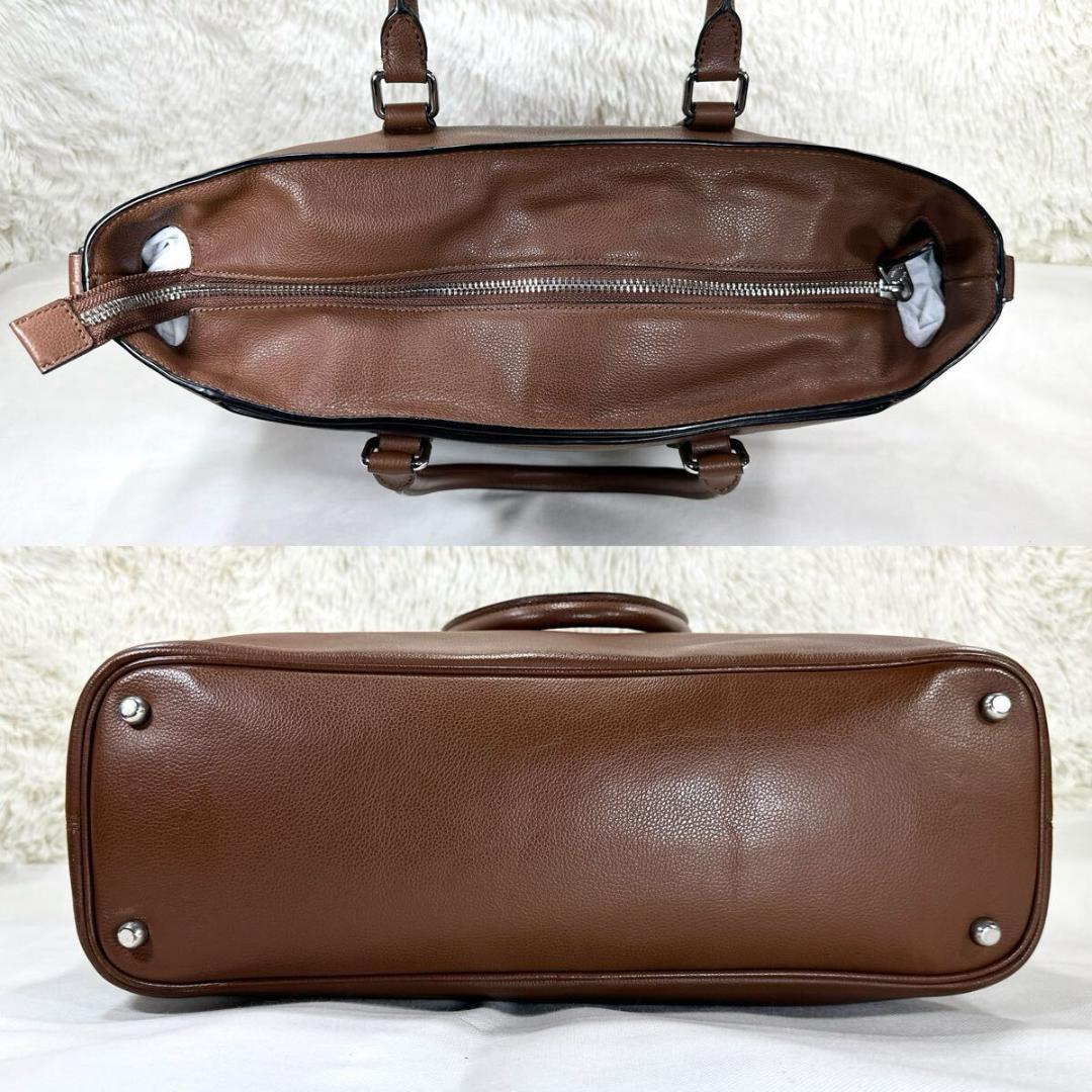 【極美品】コーチ ベケット 2way ビジネスバッグ ショルダー レザー A4可