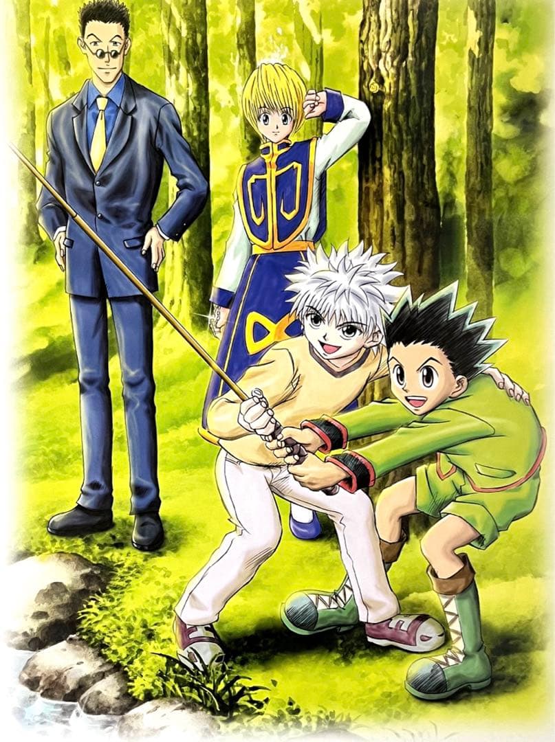 HUNTER×HUNTER ポスター キルア 希少 希少 初期 HUNTER×HUNTER 01年