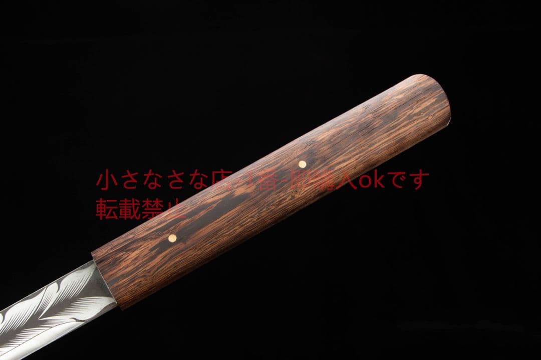 赤陽諸刃唐剣-高性能ステンレス鋼 武具 刀装具 日本刀 唐剣 模擬刀 居合刀