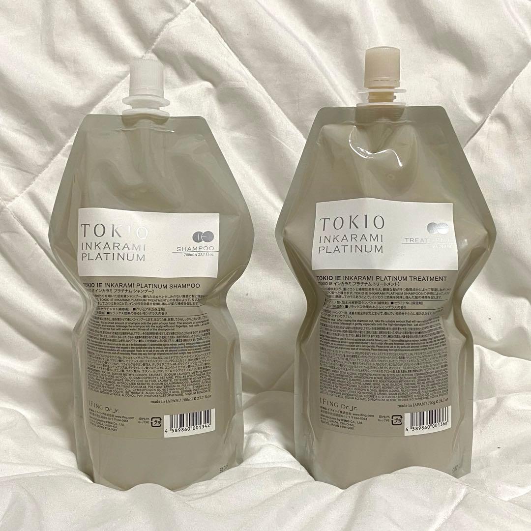 匿名発送 新品未開封 トキオ プラチナム シャンプー トリートメント