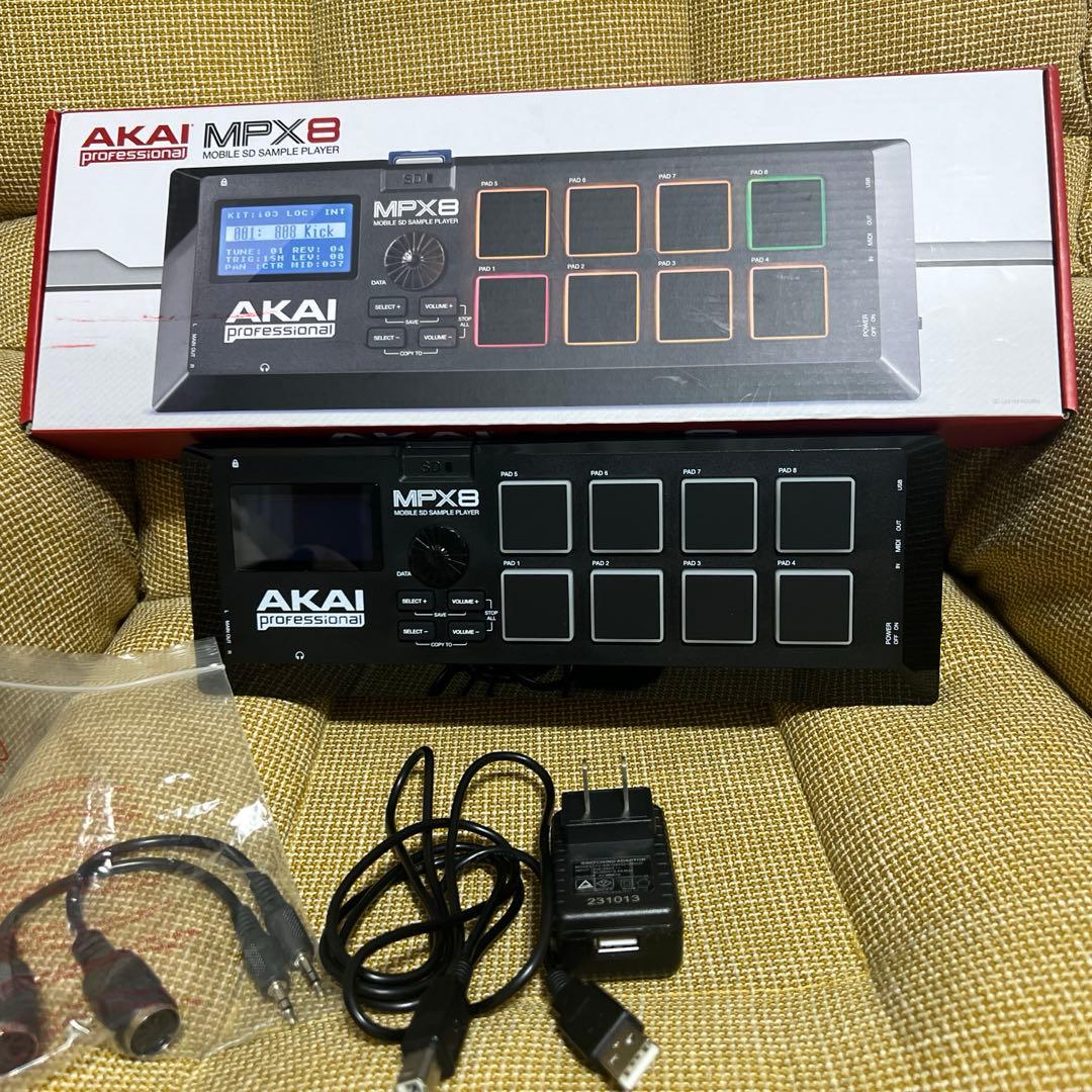 AKAI MPX8 箱・付属品有 - メルカリ