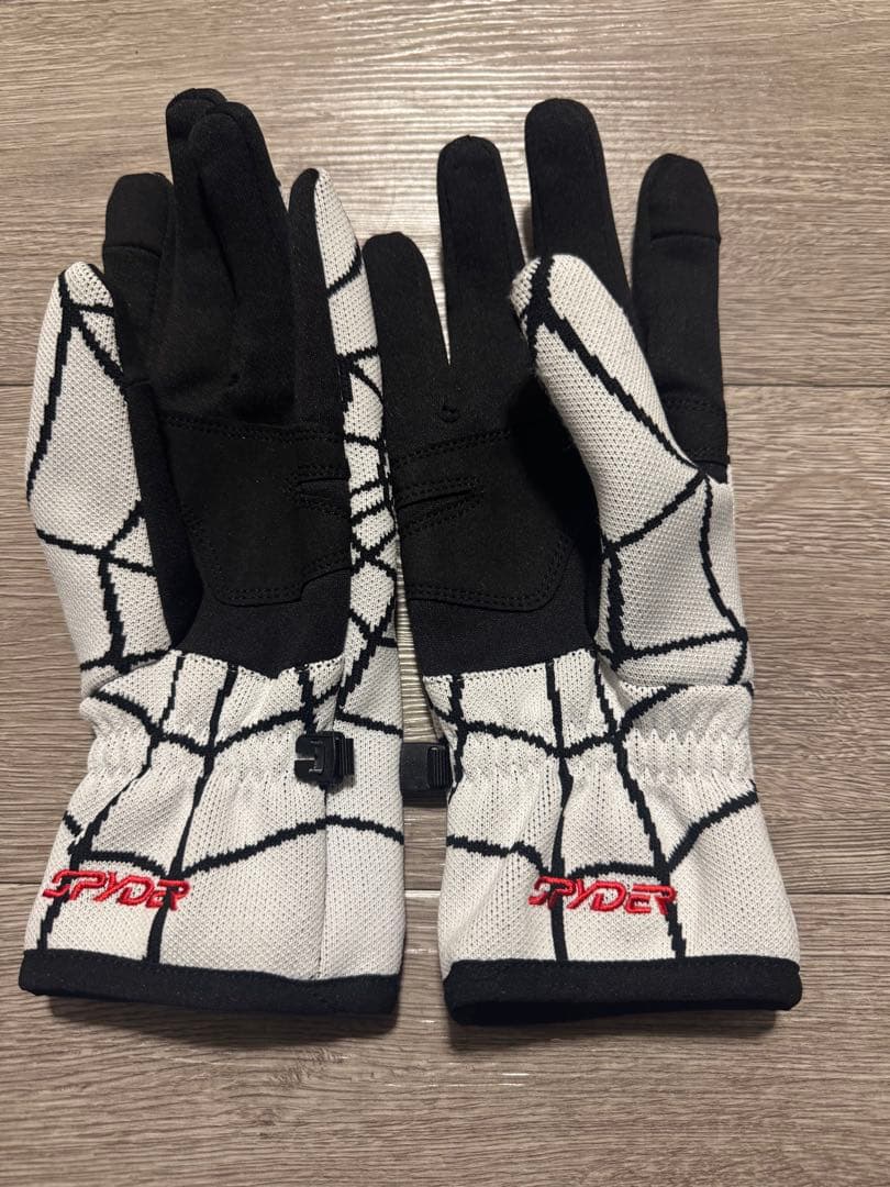 24fw Supreme SPYDER スパイダー ネット グローブ M
