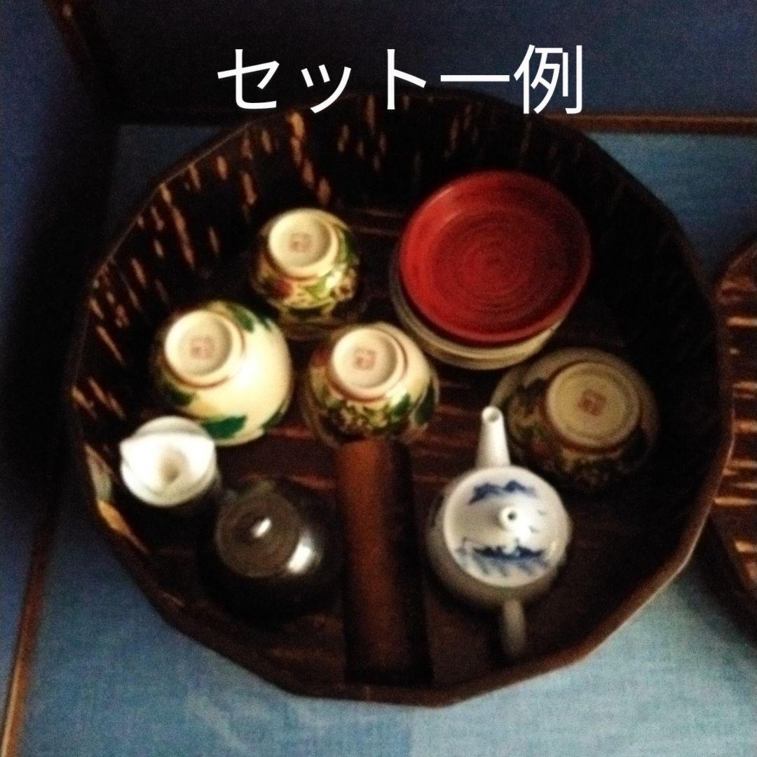 秋田 桜樺細工 茶櫃(びつ) 花籠 名工の作品 樺細工 茶筒