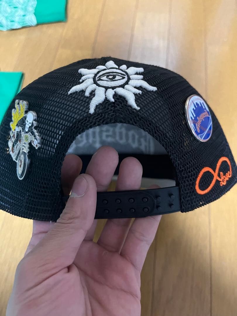 Godspeed 刺繍ロゴ メッシュキャップ Godspeed ゴッドスピード