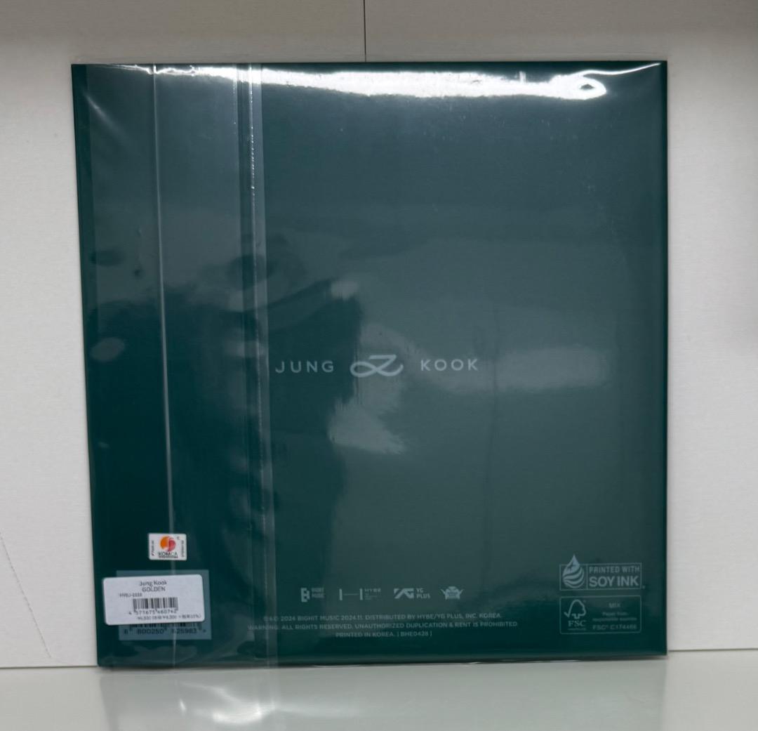 BTS ジョングク JUNGKOOK ゴールデン LPレコード