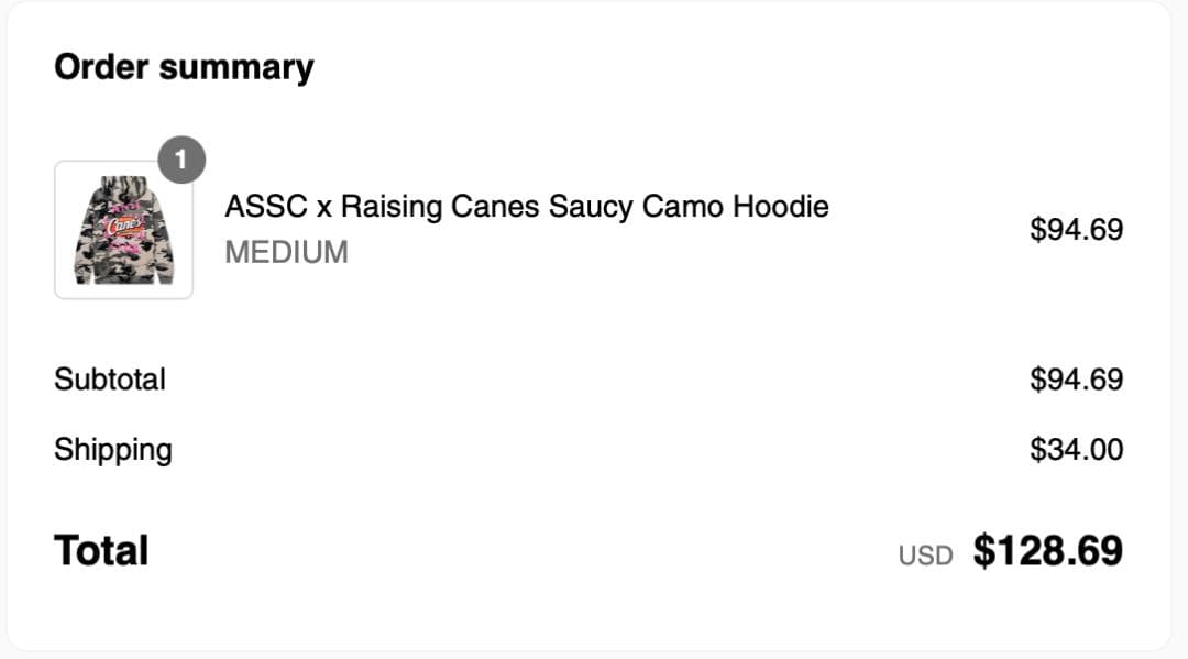 新品 22FW Anti Social Social Club Hoodie M