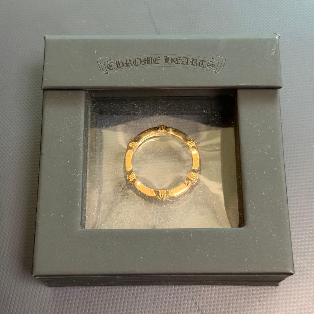 Chrome Hearts 22K リング プラス&ボーン 25号 クロムハーツ