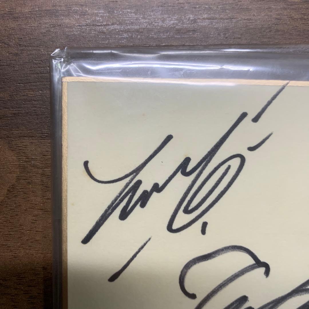 BIGBANG 5人 直筆サイン - メルカリ