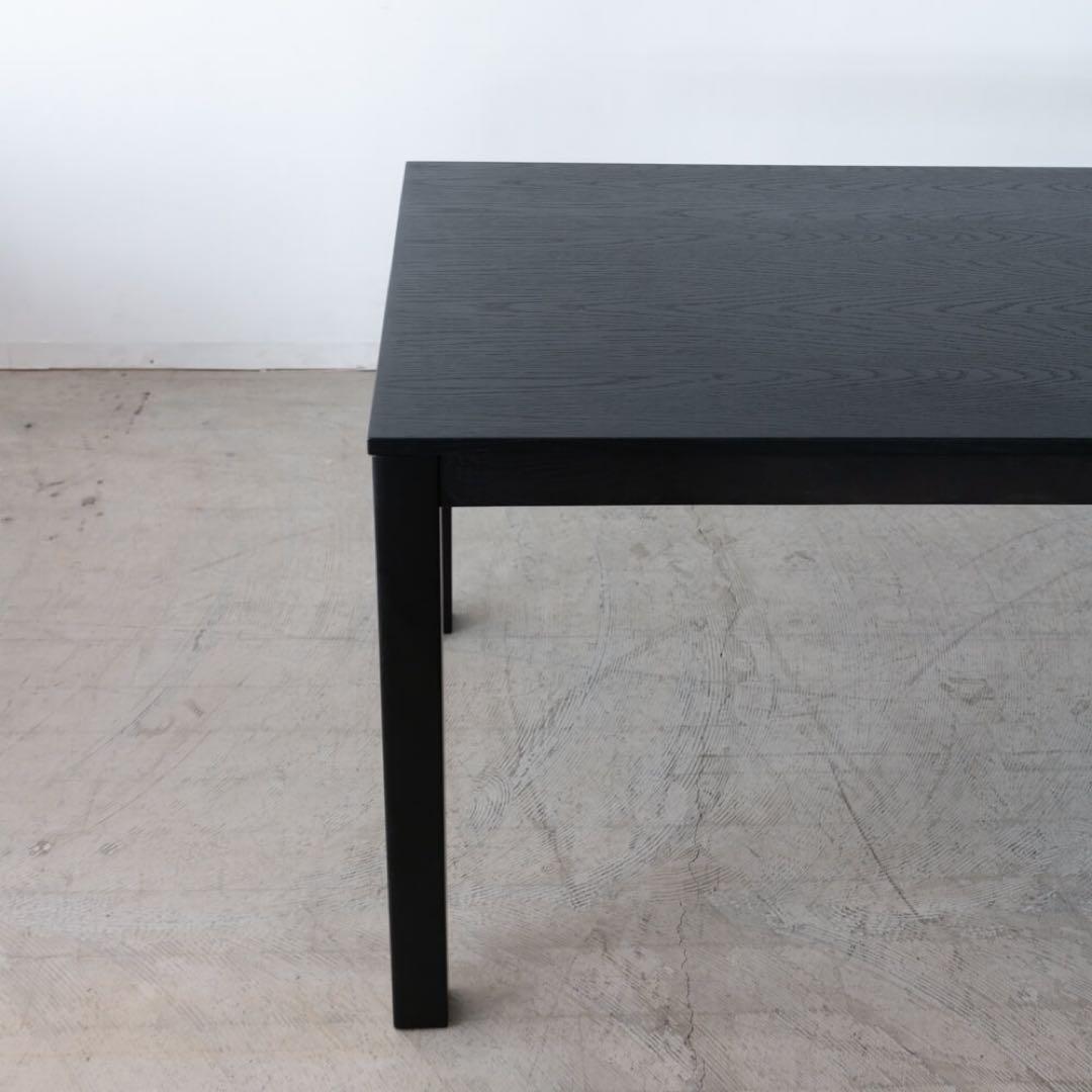 Hiro ダイニングテーブル F6-109BK オーク材突板 / ウレタン