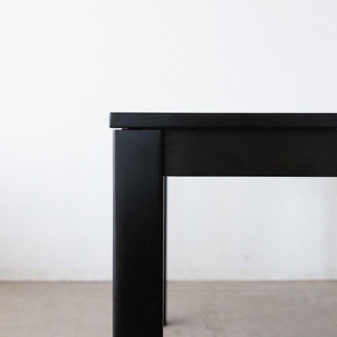 Hiro ダイニングテーブル F6-109BK オーク材突板 / ウレタン