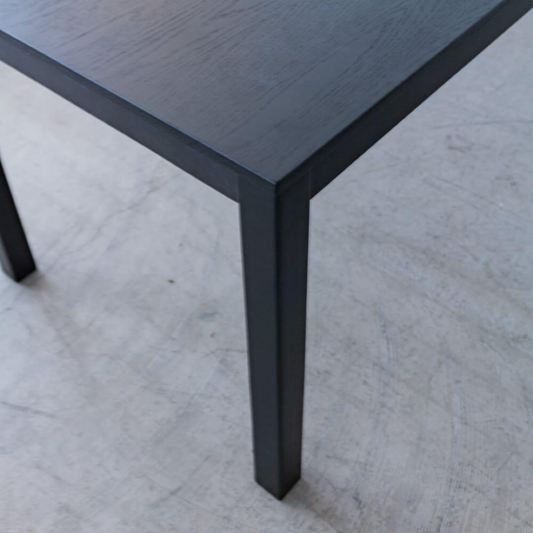 Hiro ダイニングテーブル F6-109BK オーク材突板 / ウレタン