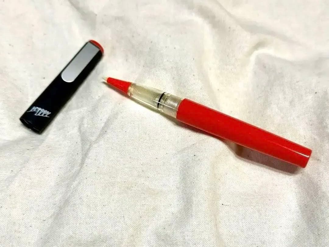 廃番モデル》 プラチナ ソフトペン SN-800A 採点ペン 赤 - メルカリ