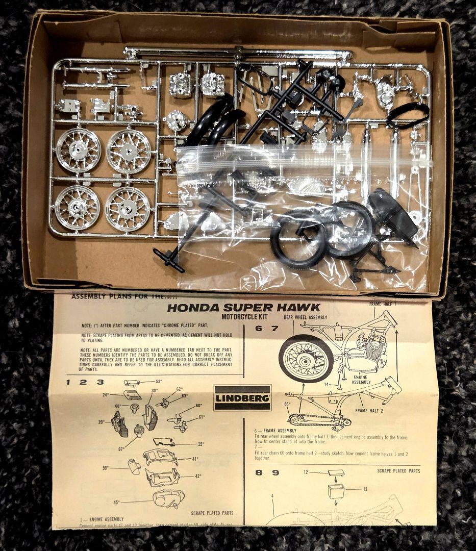 HONDA CB72 プラモデルキット6種類コンプリートセット