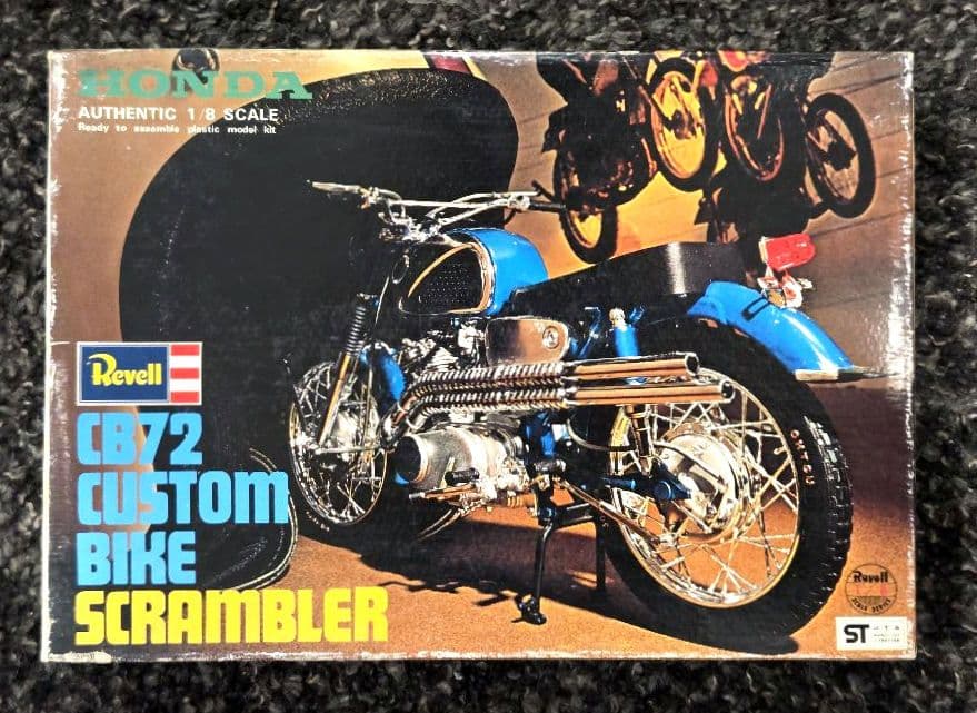 HONDA CB72 プラモデルキット6種類コンプリートセット