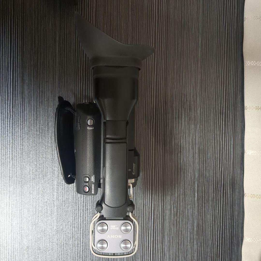 SONY NEX-VG20 本体 DJI スマホ用ジンバル付けます。