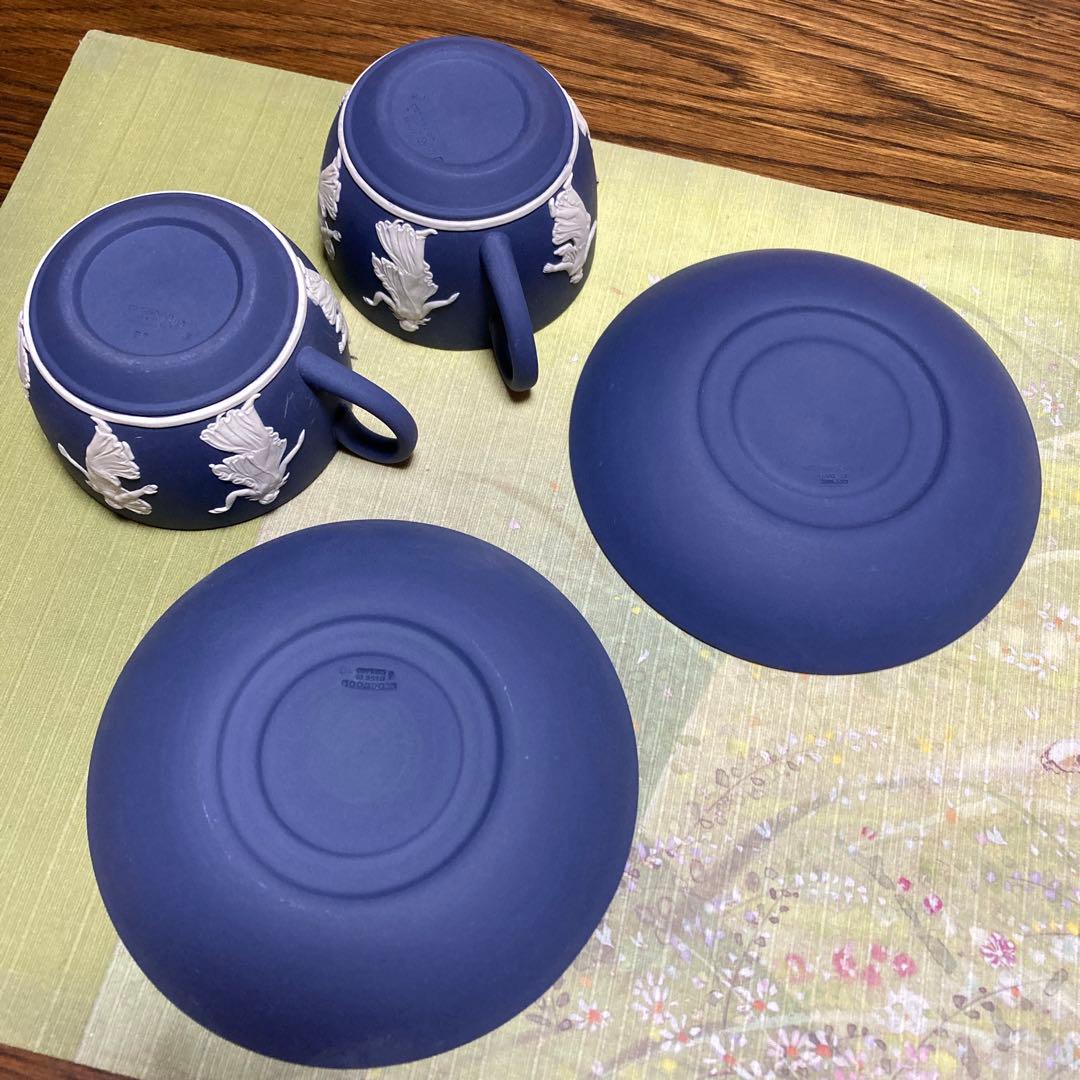 ウェッジウッド ジャスパー ダンシングアワー カップ＆ソーサー2客