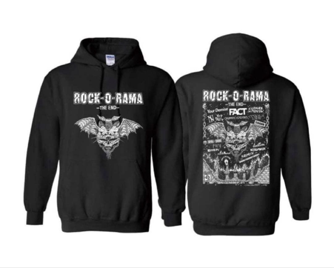 ROCK-O-RAMA Lサイズ　hoddie