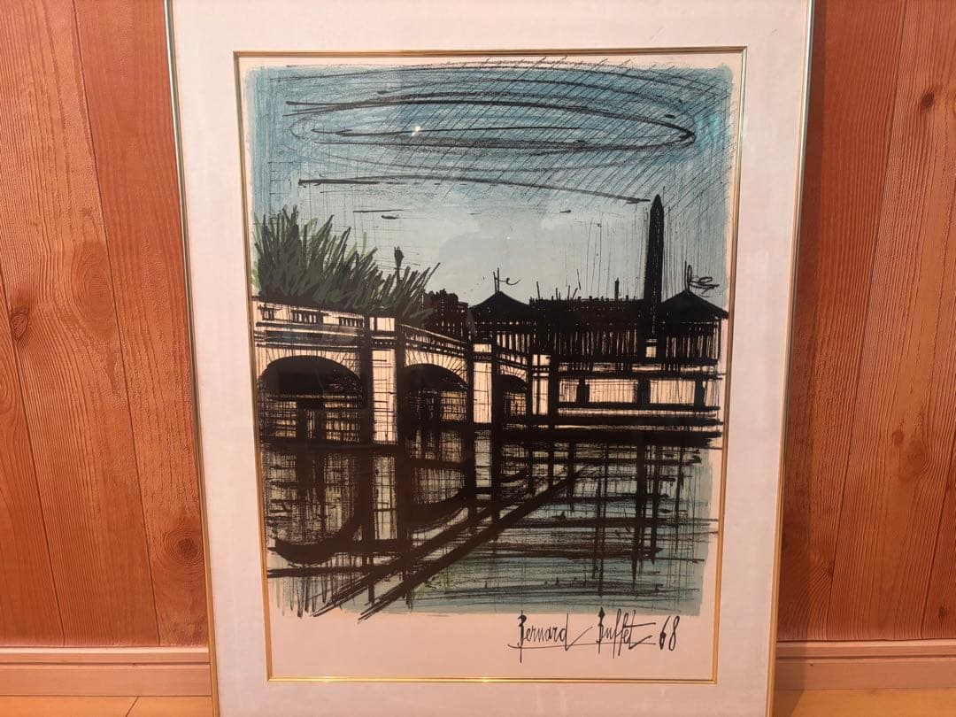 Bernard Buffet ベルナール ビュッフェリトグラフ 1968年作品