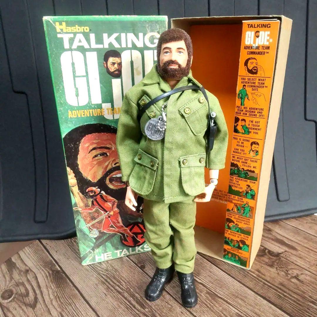 当時物 ビンテージ GIJOE トーキング アドベンチャー チームコマンダー