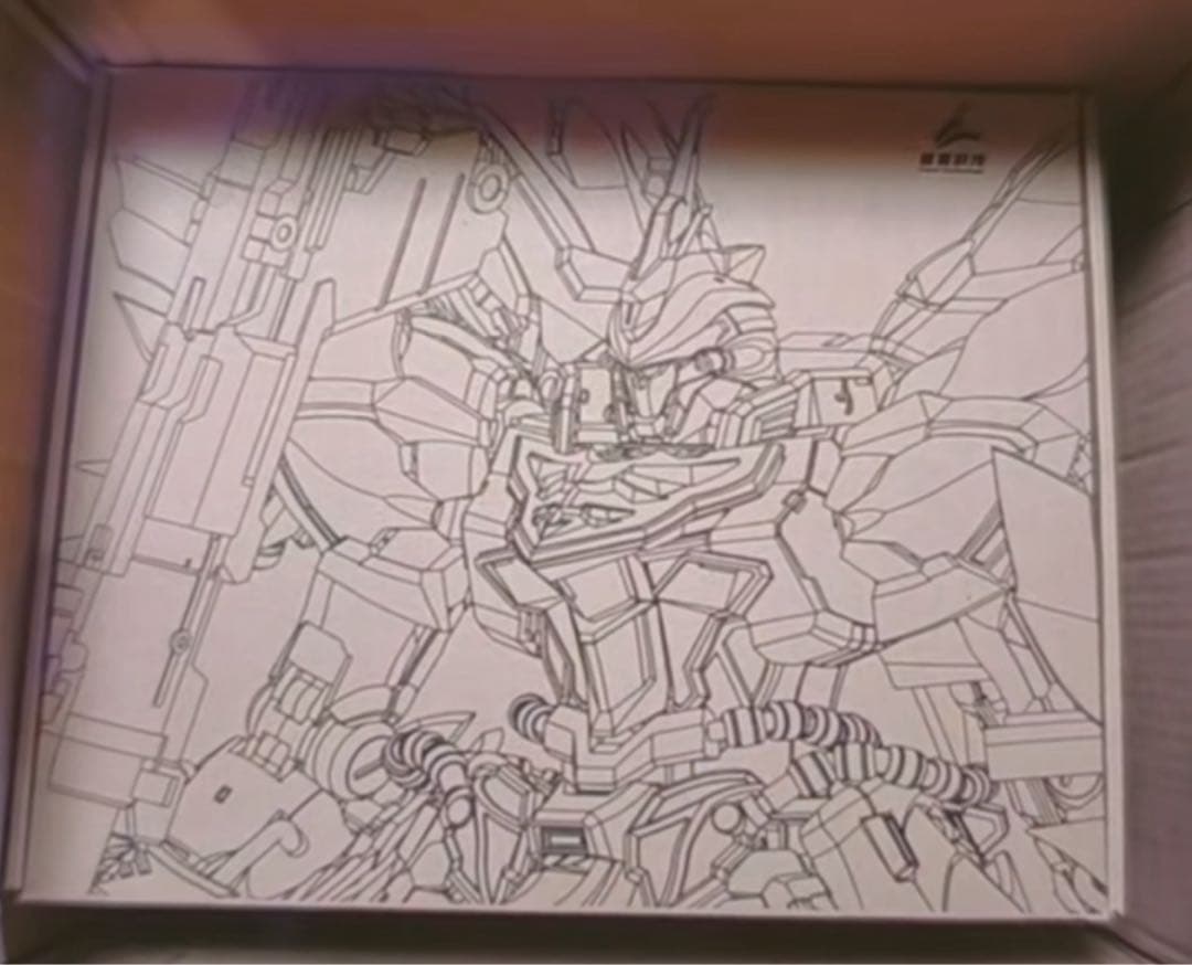 彗星科技 1/100 機甲 白狼の三倍速 海外正規品　プラモデル