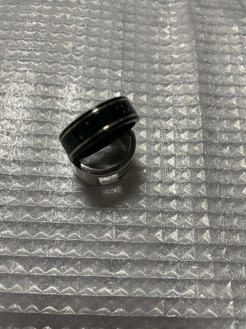 GUCCI リング シルバー１６号　GGアイコン ホワイトゴールド１８号　未使用