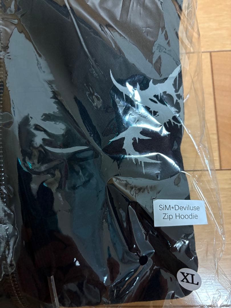 SiM x Deviluse ZIP Hoodie Black S25001