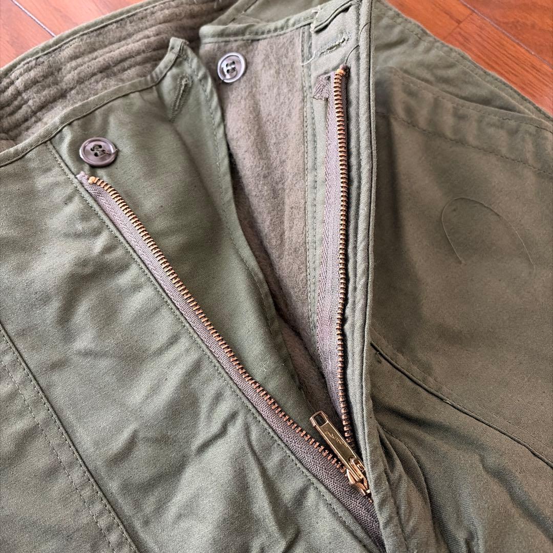超貴重・新品】米軍放出品 81年製 防寒・デッキパンツ M - メルカリ