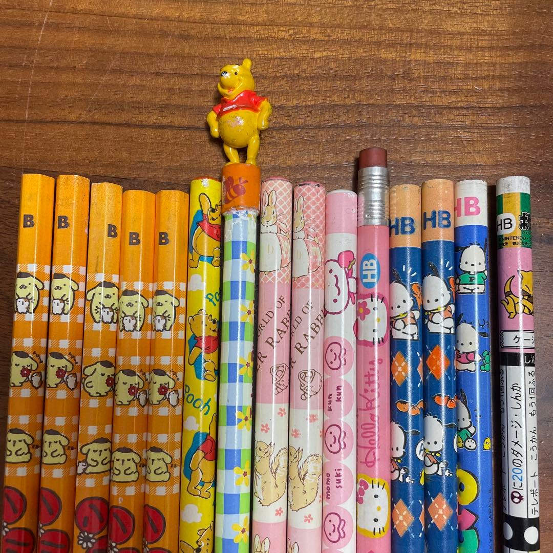 平成レトロ キャラクター柄鉛筆15本セット 小学生 - メルカリ