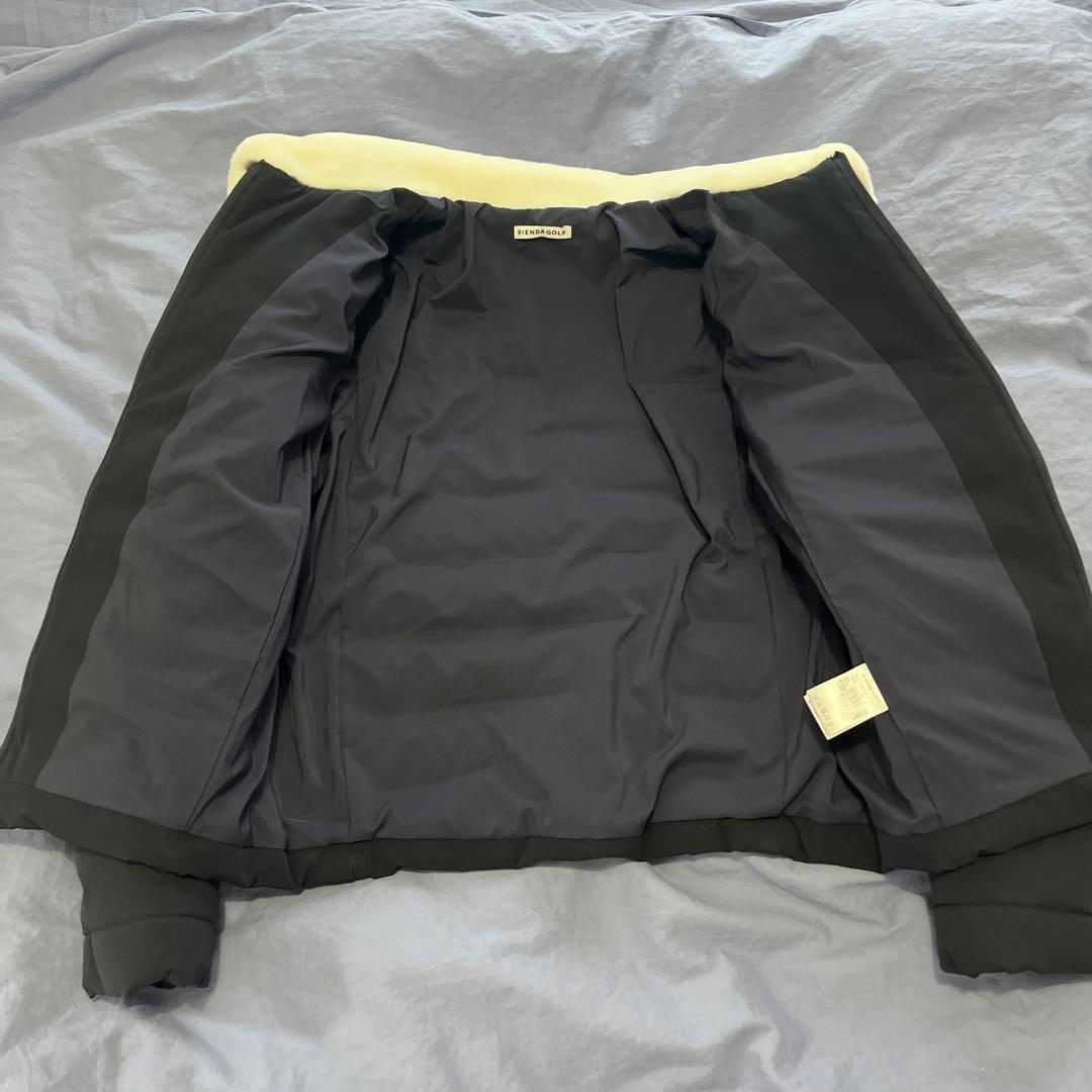 リエンダゴルフ　Ｆファーカラーキルティングジャケット