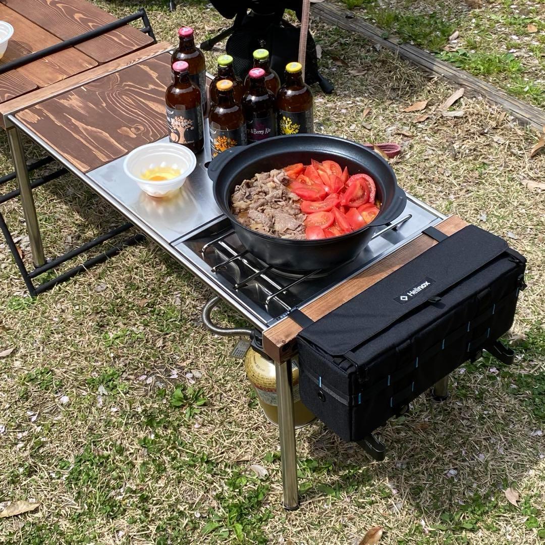 オリジナルアウトドアテーブル♪♪スノーピークIGT互換品♪♪2ユニット☆