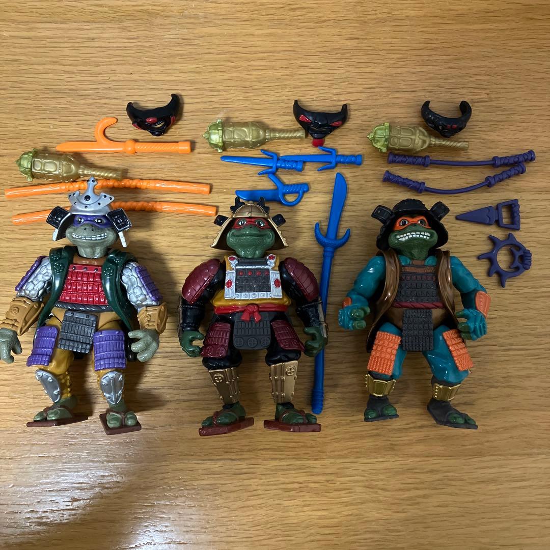 TMNT ミュータントタートルズ サムライ ドナテロ ラファエロ