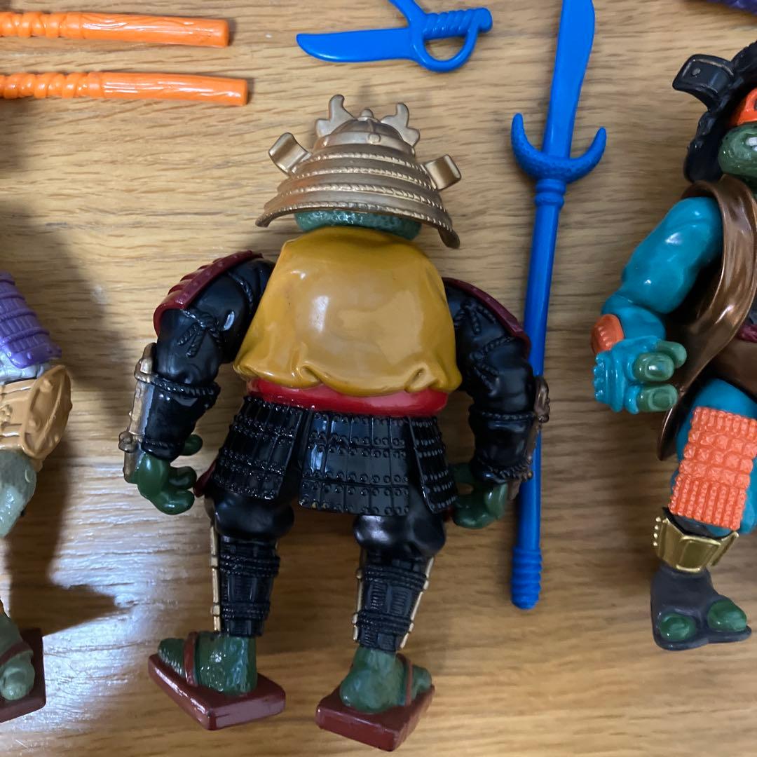 TMNT ミュータントタートルズ サムライ ドナテロ ラファエロ
