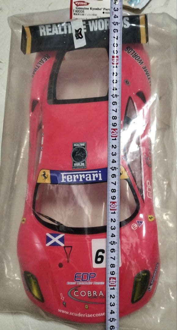 京商★ラジコン　塗装済完成ボディ　フェラーリ　F430