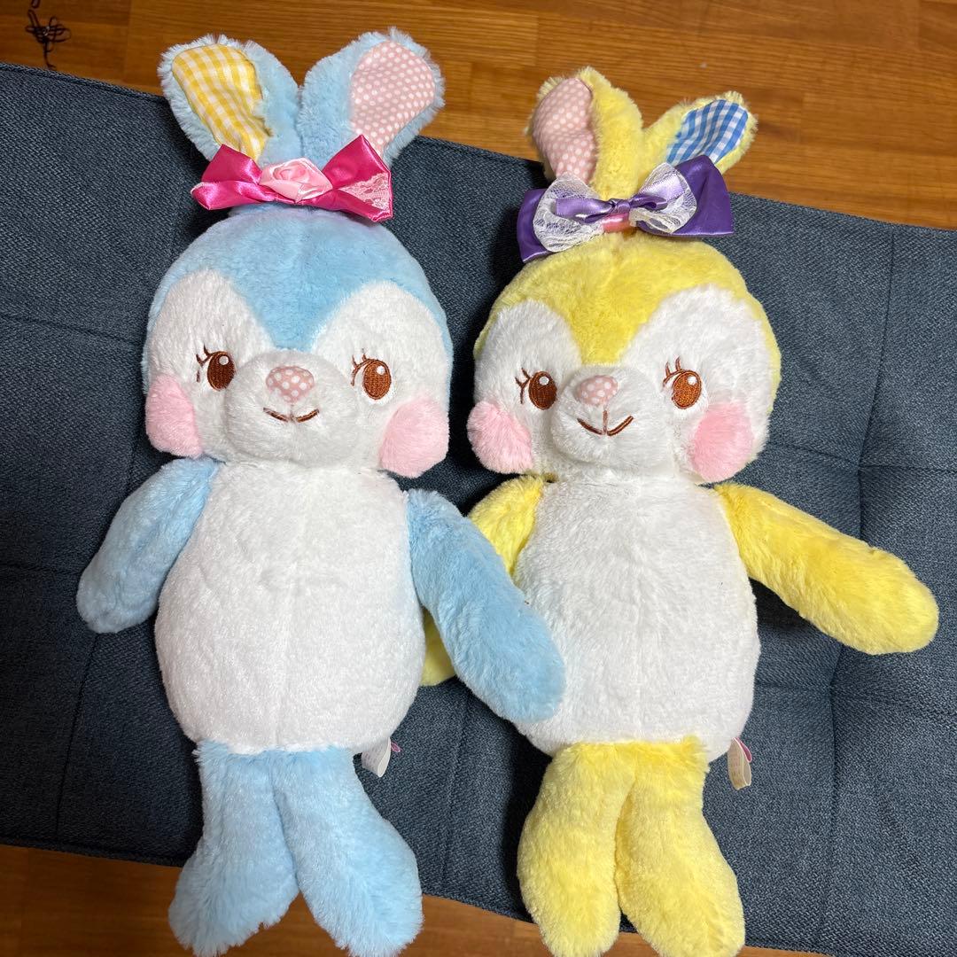 マザーガーデン ラムネちゃん レモンちゃん ウサギのぬいぐるみ マザーガーデン ラムネちゃん レモンちゃん ウサギのぬいぐるみ 限定