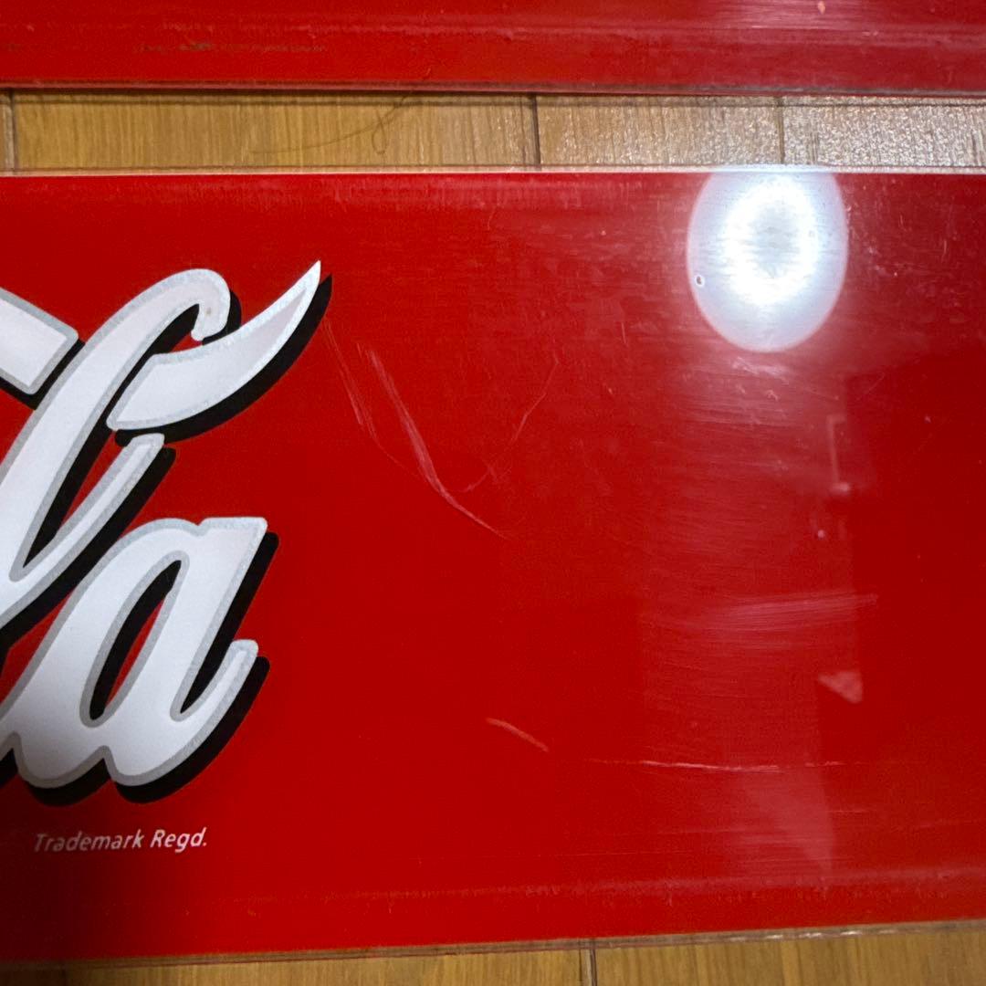 コカコーラ非売品 冷蔵ショーケース アクリルボード 3枚セット