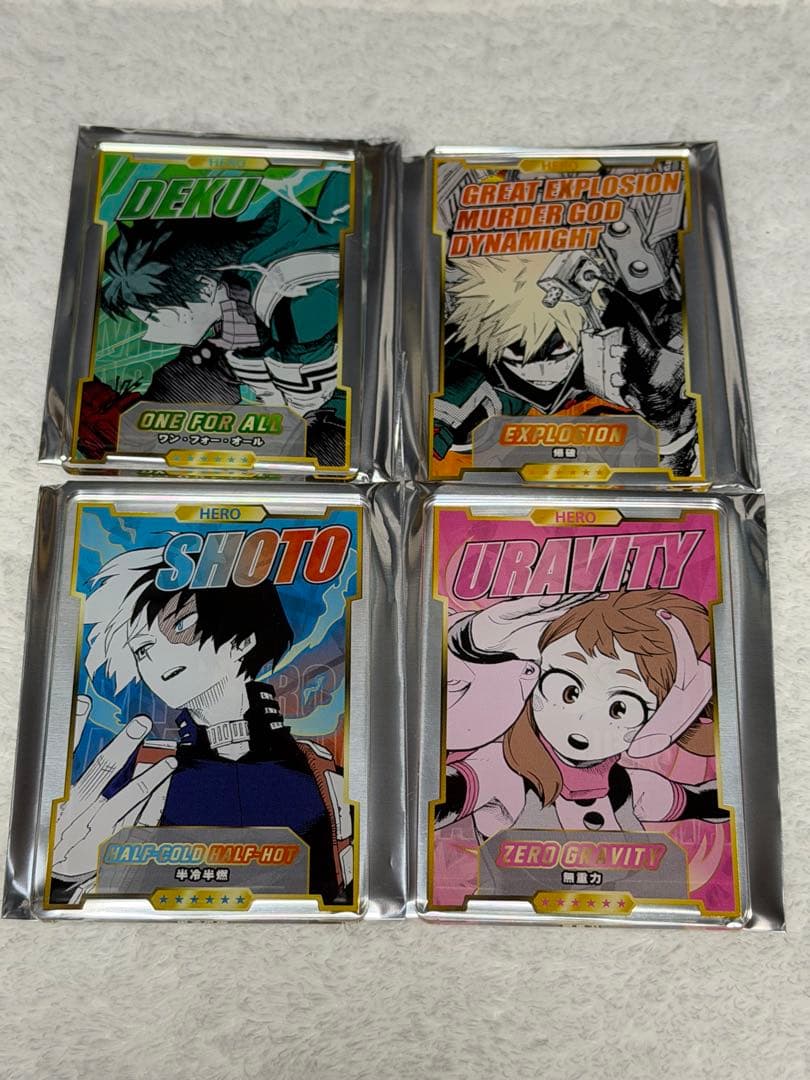 ヒロアカ　ステータスカード　ジャンフェス　コンプリートセット