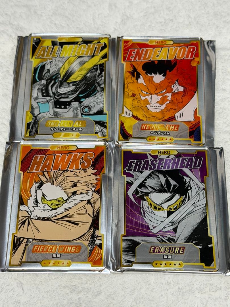 ヒロアカ　ステータスカード　ジャンフェス　コンプリートセット