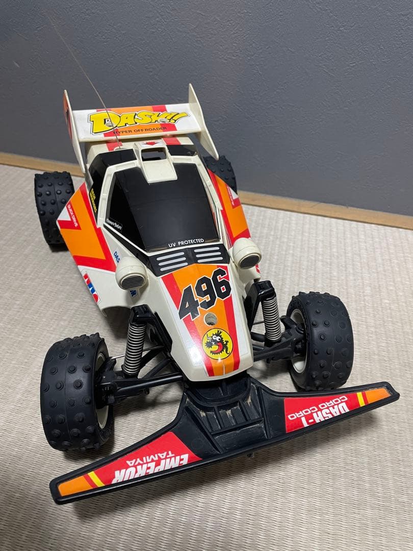 【希少】タミヤ ダッシュ1号 皇帝(エンペラー)QD 1/14 ラジコン 496