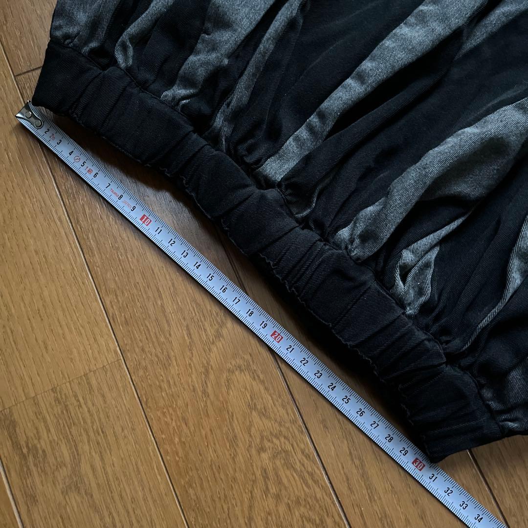 サルエルパンツ　サーカスパンツ　バルーンパンツ　パッチワークパンツ　ストライプ