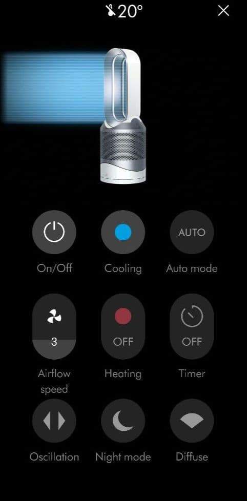 ダイソン Dyson HP03 空気清浄機能付きファンヒーター Hot+Cool