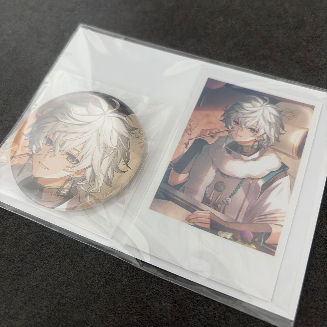 叢雲カゲツ 誕生日グッズ2025 缶バッジ&チェキ風カード - メルカリ