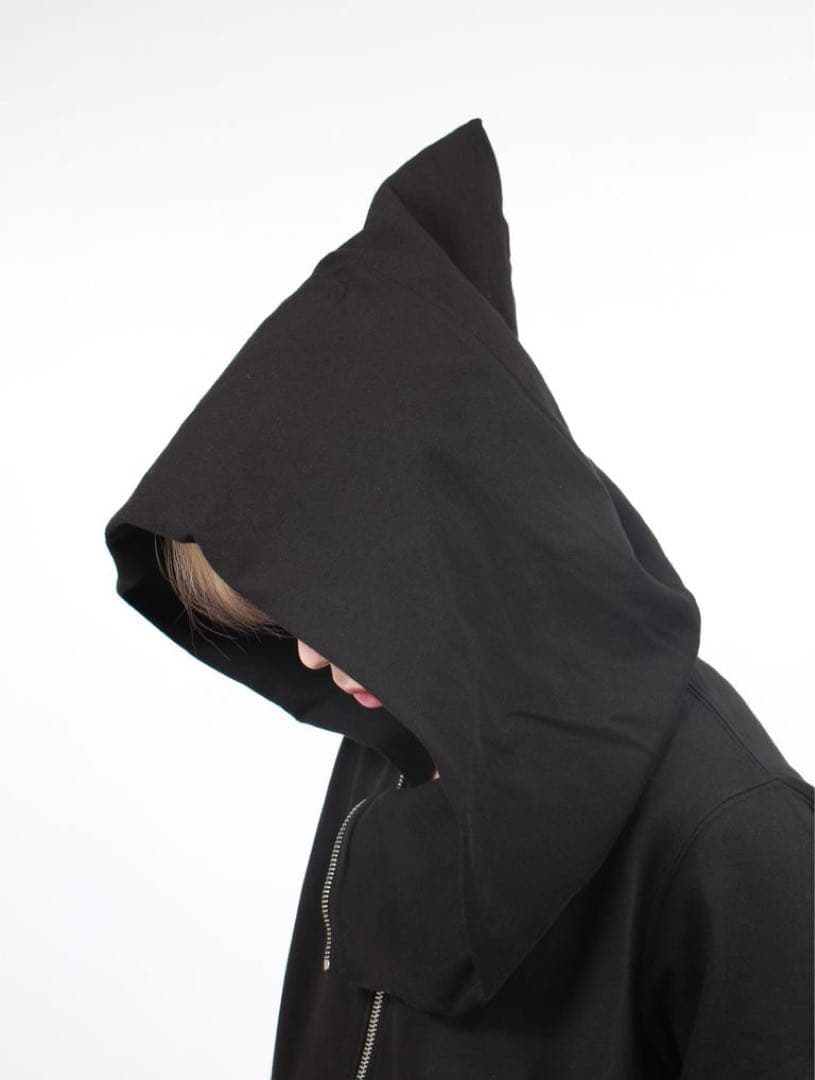 リックオウエンスDRKSHDW/マウンテンフーディ/F素材・サイズM