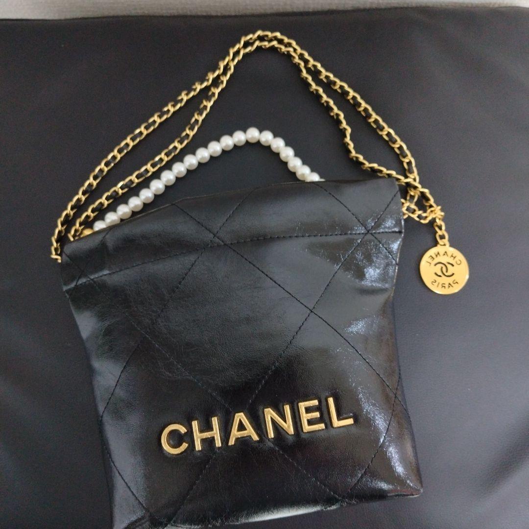 ✨VIP限定✨非売品 ノベルティ チェーンバッグ パール ポーチ付き