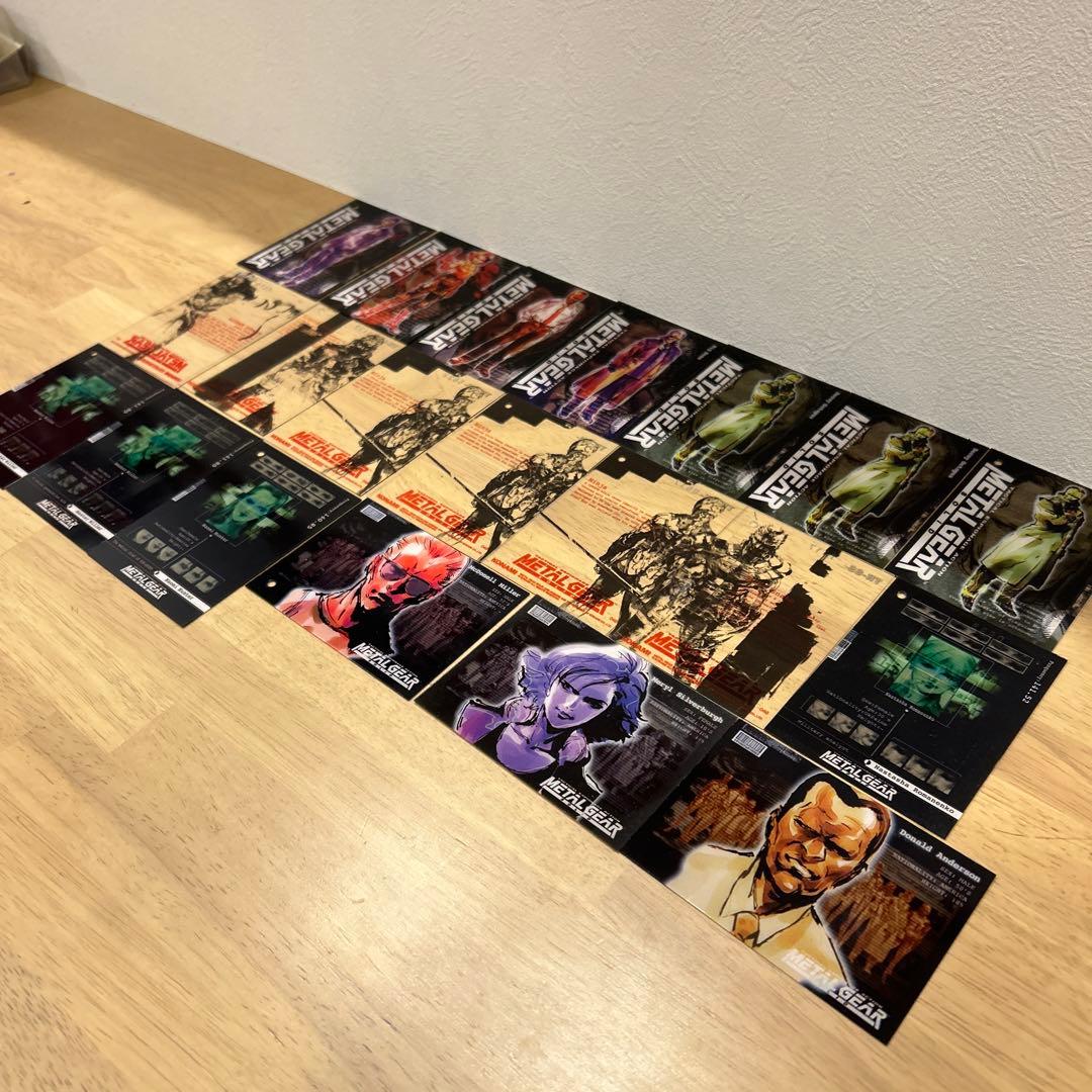 【売り切り】L GEAR SOLID メタルギア　カード93枚セット