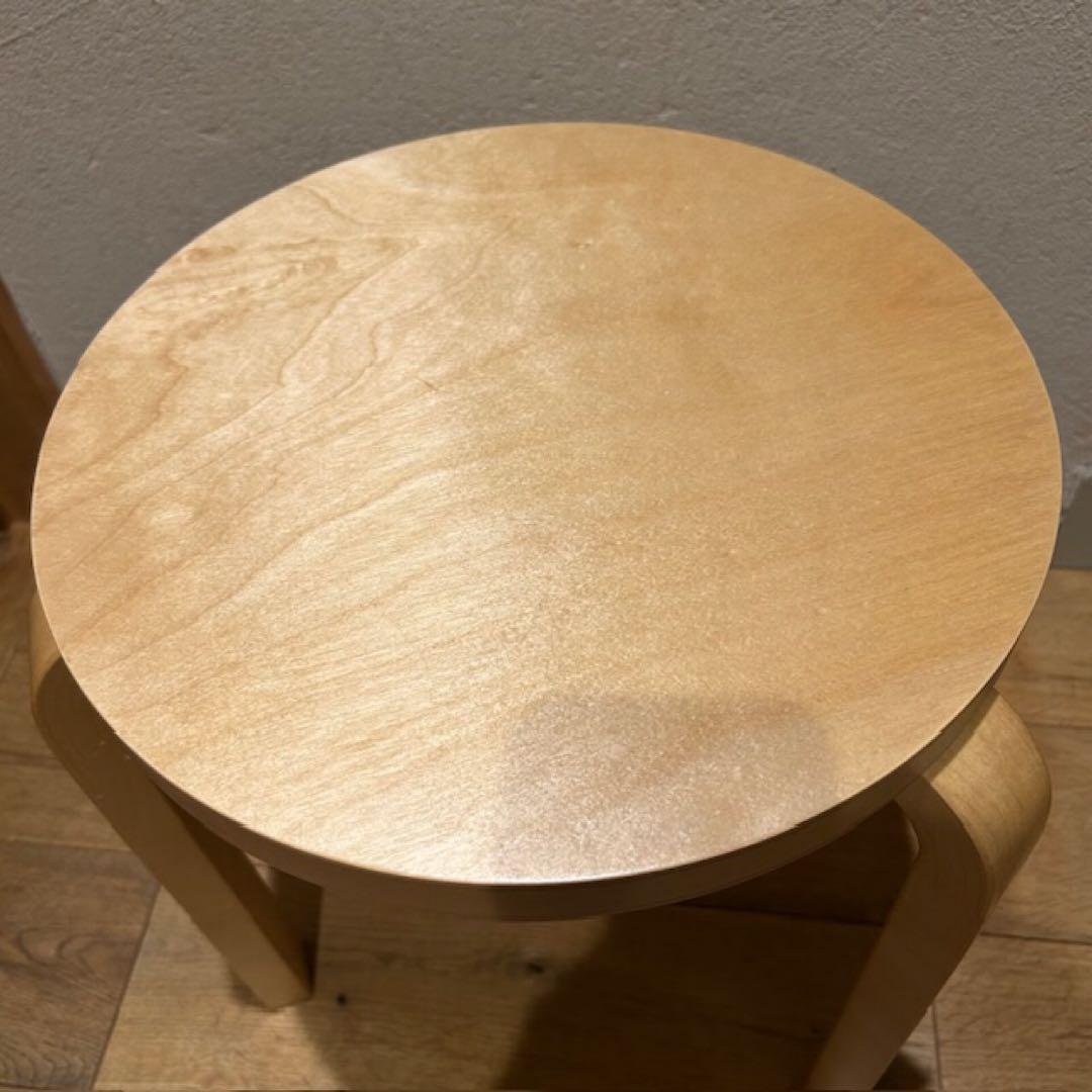 スツール vitra artek stool 60 Alvar Aalto natural