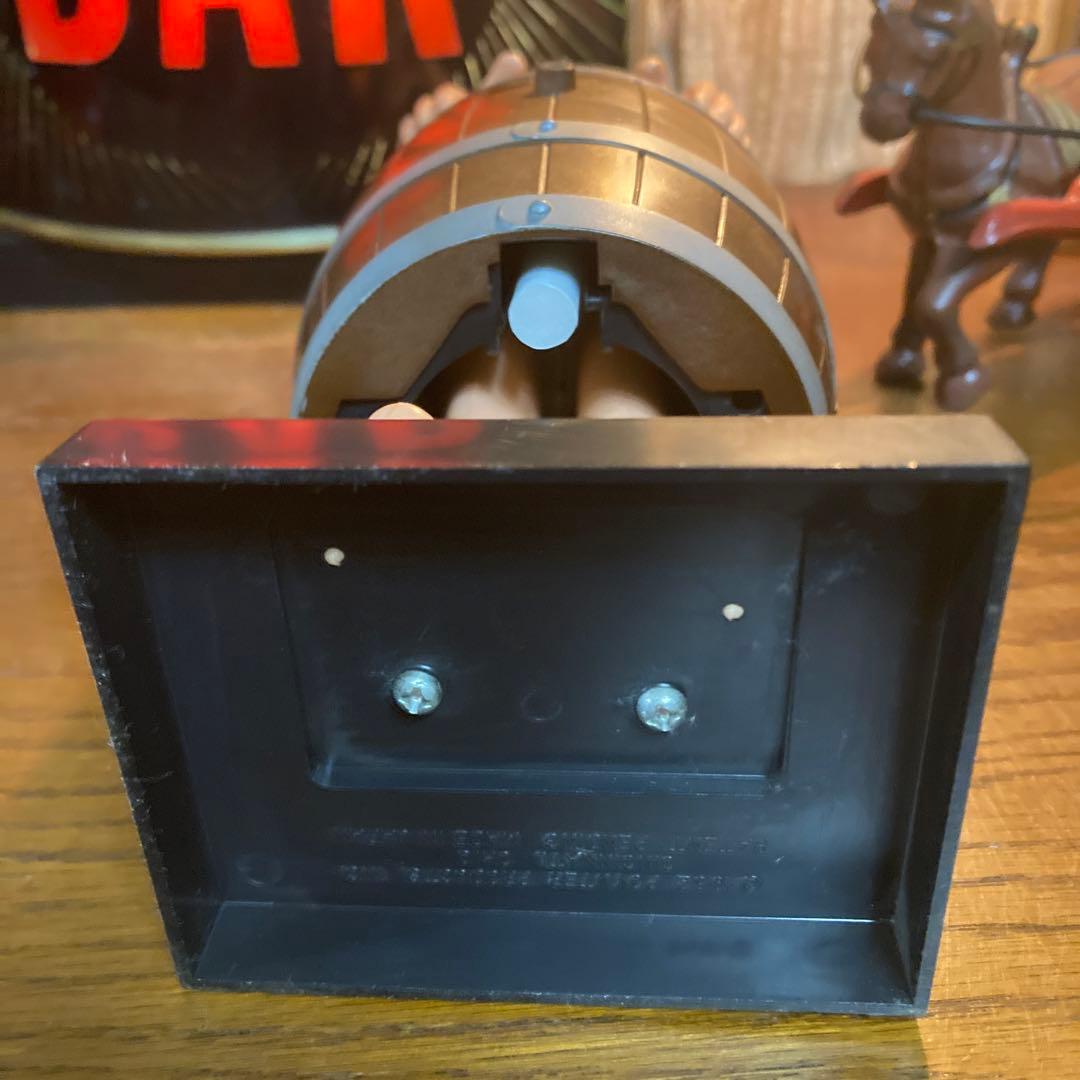 シガレットディスペンサー ビンテージ煙草入れ人形 バレルマン