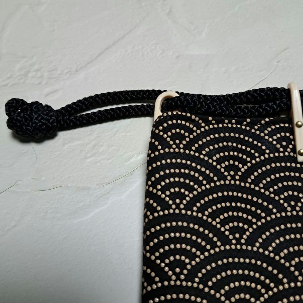 印傳屋 合才袋 巾着 茶道裏千家　茶道具